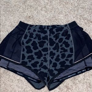 Cheetah Print Lululemon Shorts